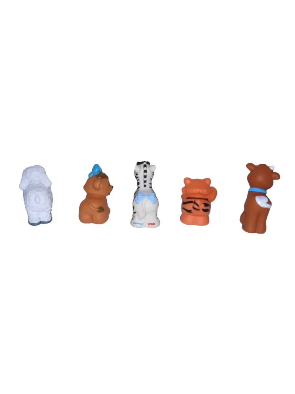 Fisher Price Little People set of six animals 1/2-5/8